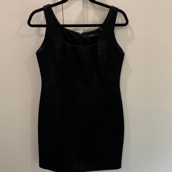 Tahari Dresses & Skirts - Favorite little black dress. Tahari.  animal print